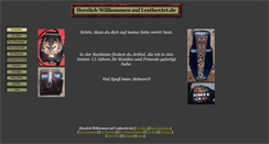 Desktop Screenshot of leatherart.de